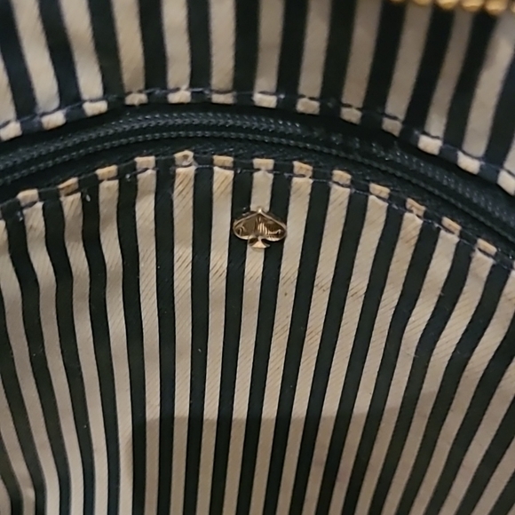 Kate Spade Navy Leather "Orchard Street - Small Hemsley" Crossbody Bag - Picture 7 of 16
